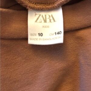 Zara Brown Short Sleeve Tee